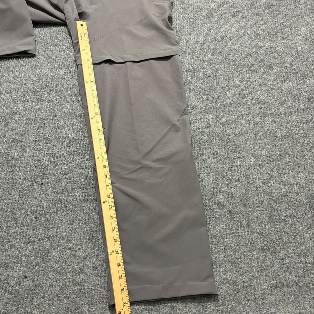 Alpine Design Womens Cargo Pants 12 Gray Zip-Off Convertible Roll Tab Outdoor - Picture 6 of 12